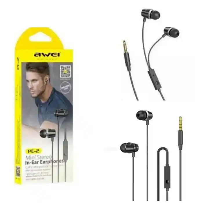 Awei PC-2 Mini Stereo Wired In-ear Earphone